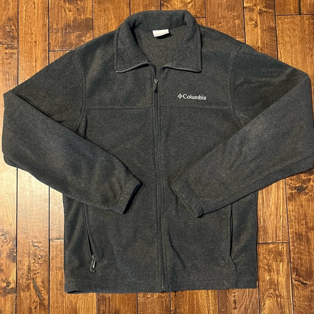 Columbia Gray Fleece Jacket